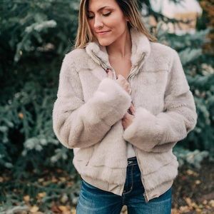 CoffeeShop Faux Fur Jacket